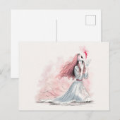 Banshee Postkarte (Vorne/Hinten)