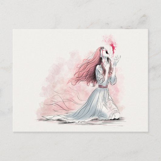 Banshee Postkarte (Vorderseite)