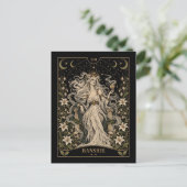 Banshee, Sternen-Tarot-Kunst Postkarte (Stehend Vorderseite)