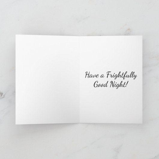 Banshee und Pumpkin Head Karte (Innenseite)