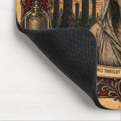 Banshee, Vintage-Zirkus-Monster Mousepad (Ecke)