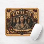 Banshee, Vintage-Zirkus-Monster Mousepad (Mit Mouse)
