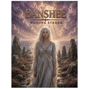 Banshee Wailing Strand Dark Cinema Postkarte