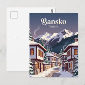 Bansko Bulgarien Postkarte (Vorne/Hinten)