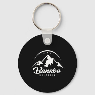 Bansko Bulgarien Skigebiet Skifahren Snowboarden Schlüsselanhänger