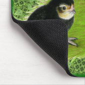 Bantam Chicks im Garten Mousepad (Ecke)