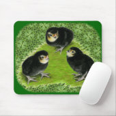 Bantam Chicks im Garten Mousepad (Mit Mouse)