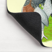 Bantam Hen Quarttet Mousepad (Ecke)