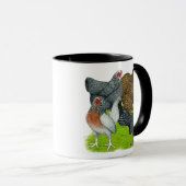 Bantam Hen Quarttet Tasse (VorderseiteRechts)