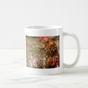 Bantam Hen und Rooster Kaffeetasse