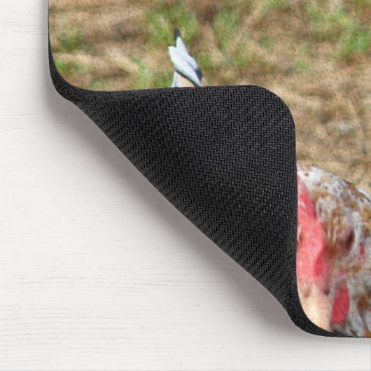 Bantam Hen und Rooster Mousepad (Ecke)