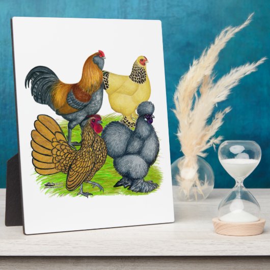 Bantam Quartett Fotoplatte (Seite)