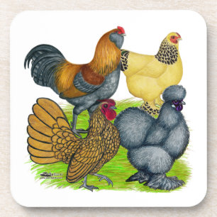 Bantam Quartett Getränkeuntersetzer