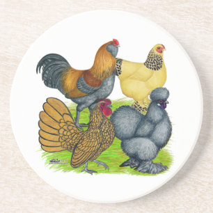 Bantam Quartett Getränkeuntersetzer