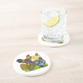 Bantam Quartett Getränkeuntersetzer (Seite)