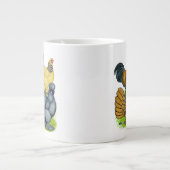 Bantam Quartett Jumbo-Tasse (Vorderseite)
