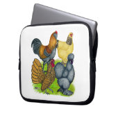 Bantam Quartett Laptopschutzhülle (Vorderseite Links)