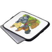 Bantam Quartett Laptopschutzhülle (Vorne Knopf)