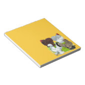 Bantams Feather Leged Notizblock (angewinkelt)