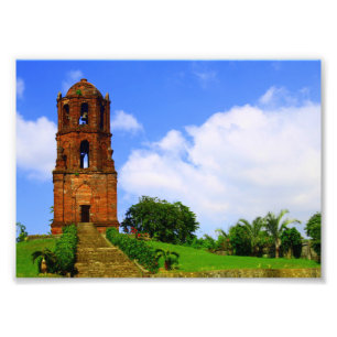Bantay Bell Tower Fotodruck