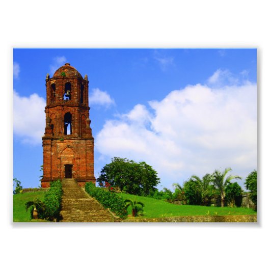Bantay Bell Tower Fotodruck (Vorne)
