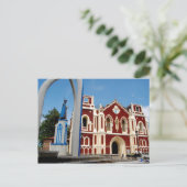 Bantay Church, Ilocos Sur, Philippinen Postkarte (Stehend Vorderseite)