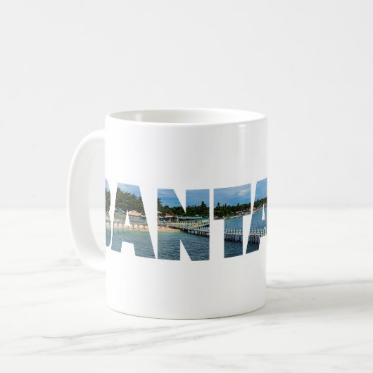 Bantayaninsel Kaffeetasse (Vorderseite Links)