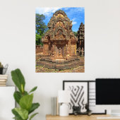 Banteay Srei Temple Chandi Poster (Heimbüro)