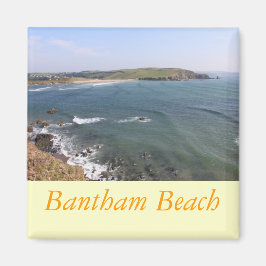 Bantham Beach von Bigbury, Devon Magnet