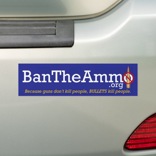 BanTheAmmo-Autoaufkleber Autoaufkleber (Auf Auto)