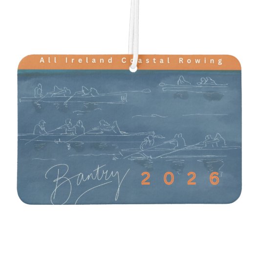 Bantry 2026 All Ireland Coastal Rowing Airfresh Autolufterfrischer (Rückseite)