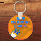 Bantu Conservative Congress Logo Schlüsselanhänger (Vorderseite)