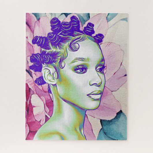 Bantu Knots Puzzle (Vertikal)