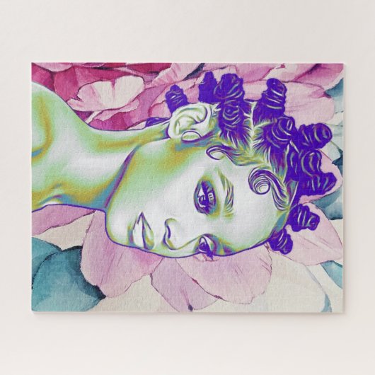 Bantu Knots Puzzle (Horizontal)