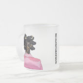 Bantu Knots Tasse (Vorderseite Links)