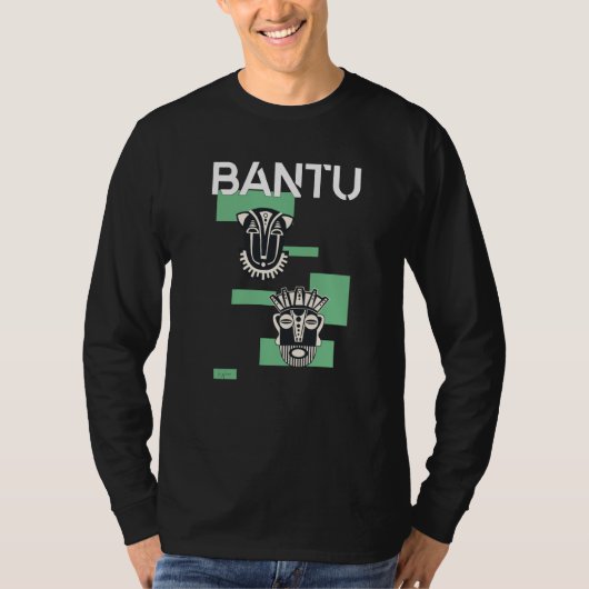 Bantu-Maske T-Shirt (Vorderseite)