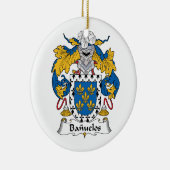 Banuelos Familienwappen Keramikornament (Rechts)