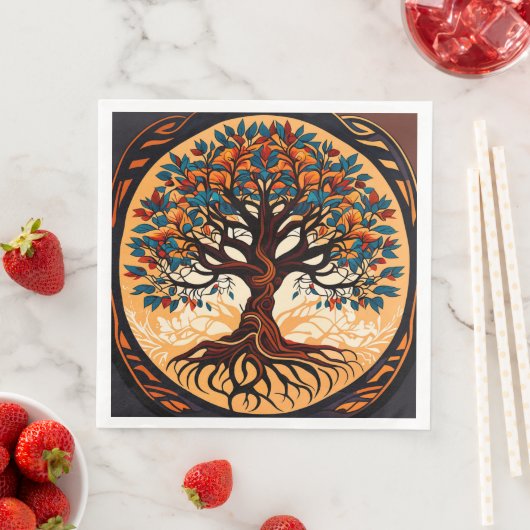 Banyan Serviette (Beispiel)