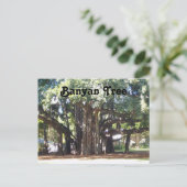 Banyan Tree Postkarte (Stehend Vorderseite)
