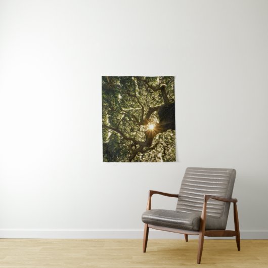 Banyanbaum-Überdachung Sunstar Wandteppich (Beispiel)