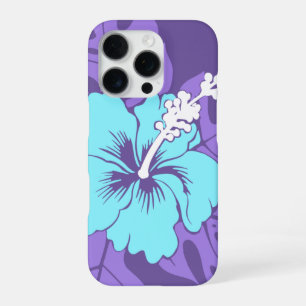 Banzai Beach Hawaiian Hibiscus Lila iPhone 16 Pro Hülle