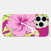 Banzai Beach Hawaiian Hibiskus Pink Case-Mate iPhone Hülle (Rückseite (Horizontal))