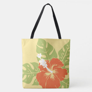 Banzai Beach Hawaiian Hibiskus Reversible BeachBag Tasche
