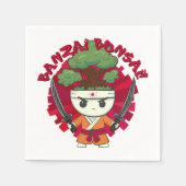 Banzai Bonsai! Serviette (Vorderseite)