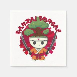 Banzai Bonsai! Serviette