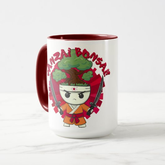 Banzai Bonsai! Tasse (Vorderseite Links)