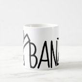 BANZAI BOY jubelt dich auf Kaffeetasse (Mittel)