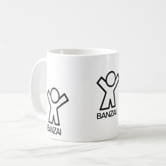 BANZAI BOYS KAFFEETASSE (Vorderseite Links)