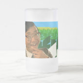 Banzai-Herr Cheeky Chappie Glass Mug Mattglas Bierglas (Mittel)