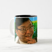 Banzai-Herr Cheeky Chappie Mug Zweifarbige Tasse (Vorderseite Links)